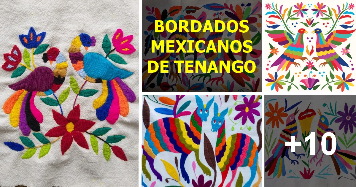 Ideas geniales para bordados mexicanos de Tenango